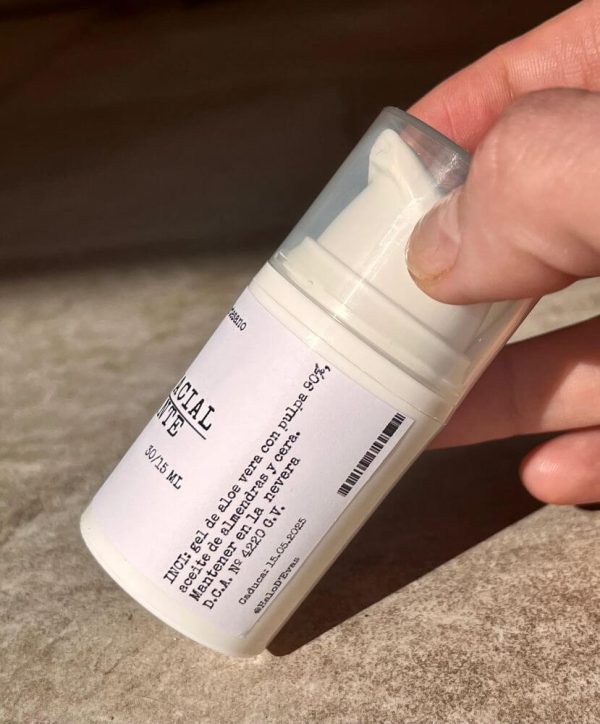 Crema Hidratante 15 ml de Aloe Vera - Imagen 2