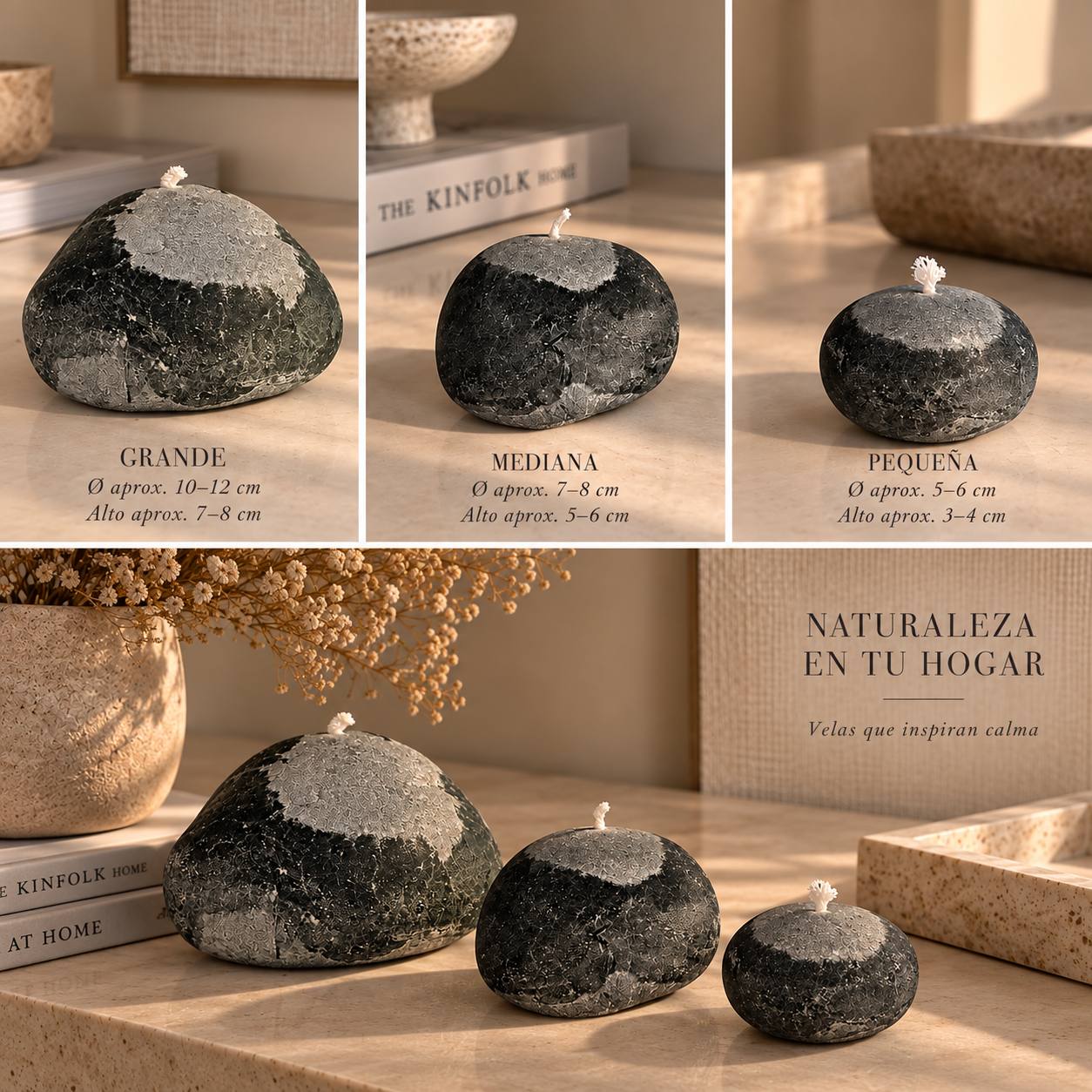 Velas Piedras colección completa - Imagen 4
