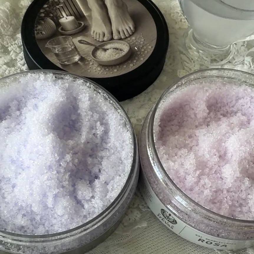 Sal SpaNutriPies de lavanda o rosas - Imagen 4