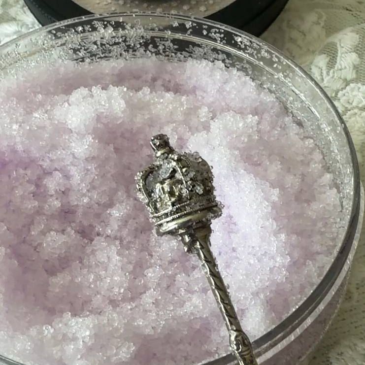 Sal SpaNutriPies de lavanda o rosas - Imagen 2