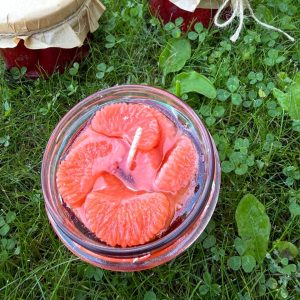 Vela Compota de mandarinas y fresas